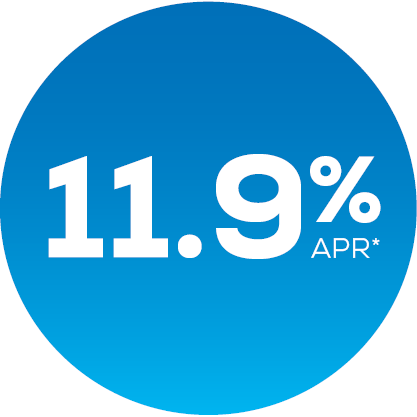 11.9% APR