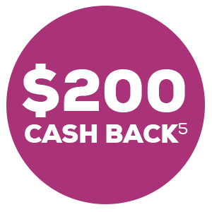$200 cash back