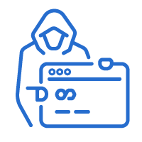 Card fraud icon
