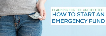 emergency fund header