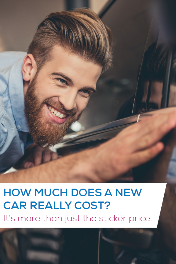 how much does a new car cost-01 young man looking at new car