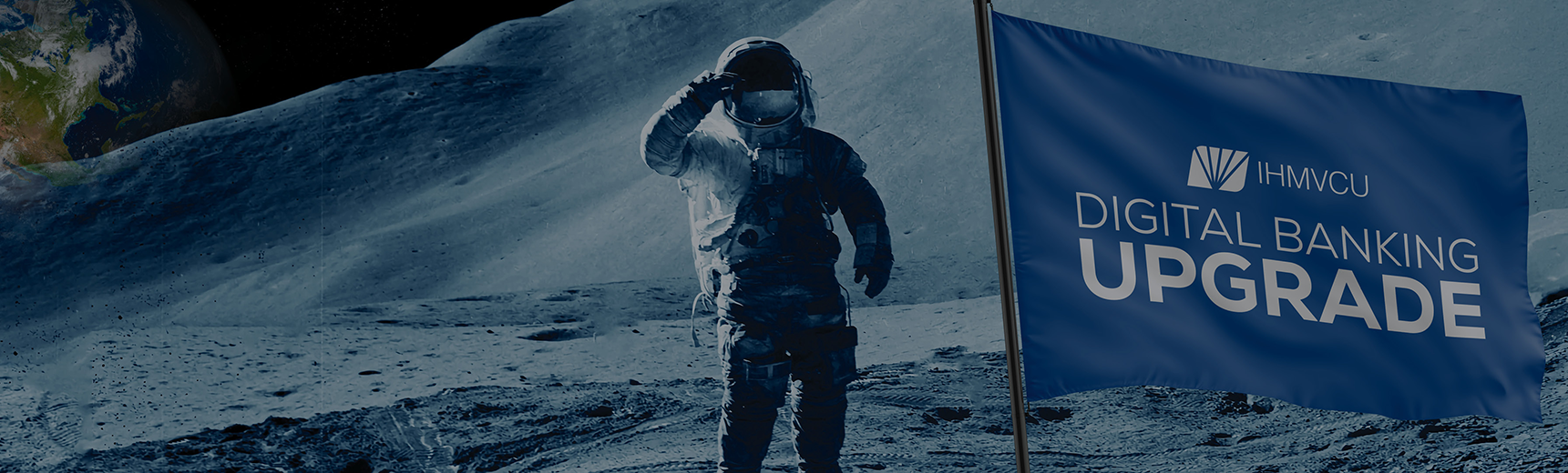 Astronaut on the moon