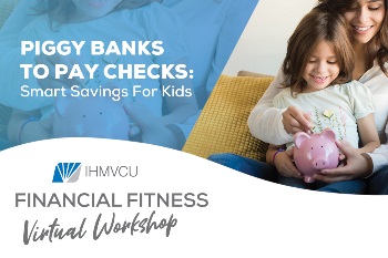 Piggy banks to pay checks