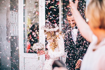 This couple got married on a budget