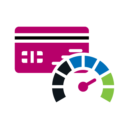 Card and progress dial