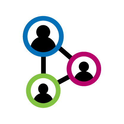 web of people icon