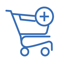 Shopping cart icon