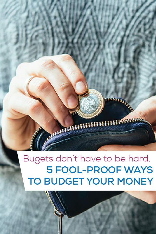 5 ways to budget your money-01 5 ways to budget your money pin