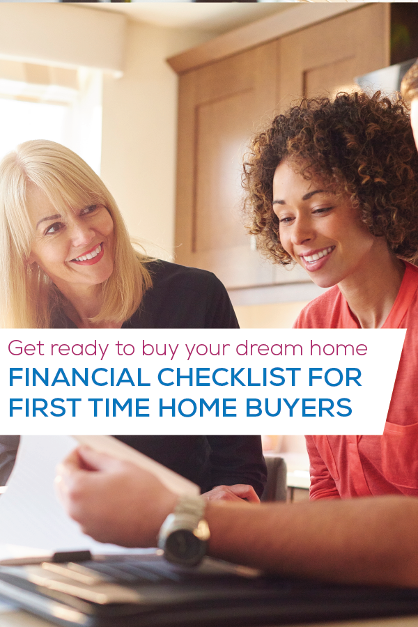 checklist for first time buyers image for pinterest