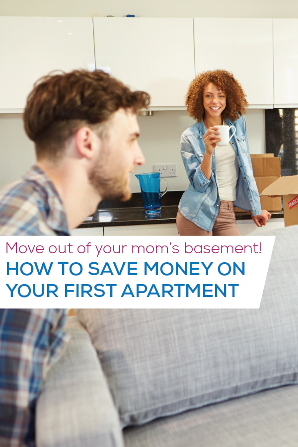how to save on first apartment-01 how to save on first apartment image for pinterest