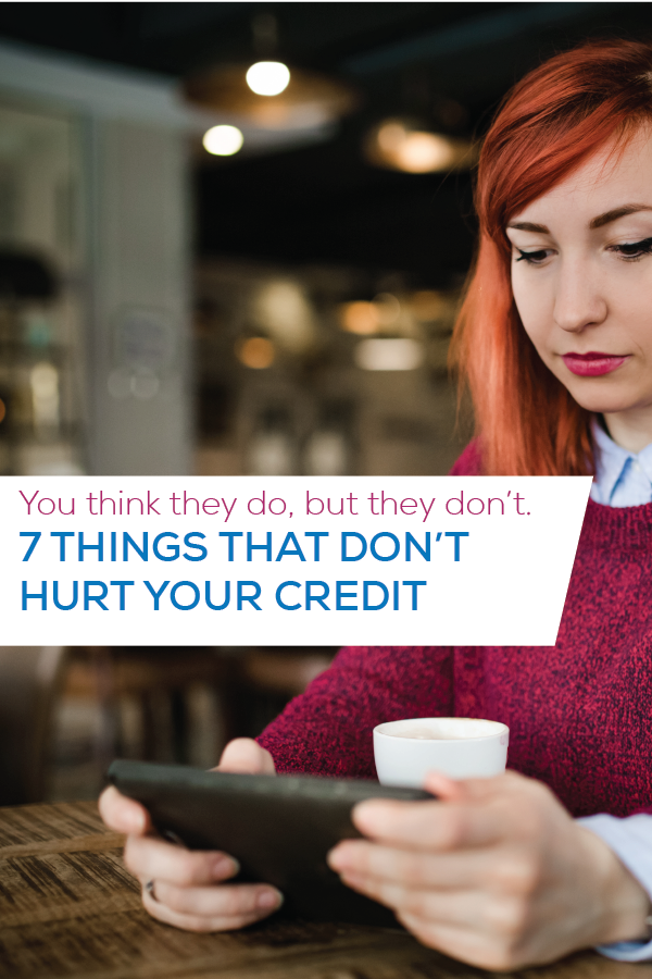 things that don't hurt credit-01 hipster in coffee shop checking credit