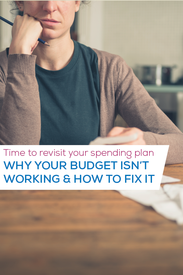 why your budget isn't working image for pinterest