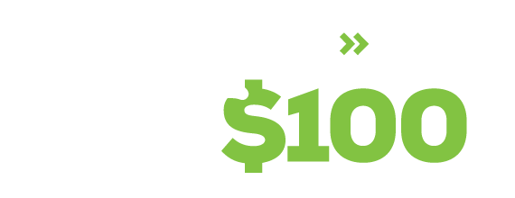 Give $100, get $100