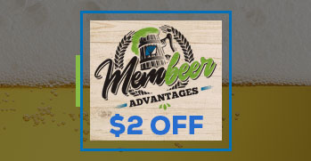MemBEER advantage - $2 off